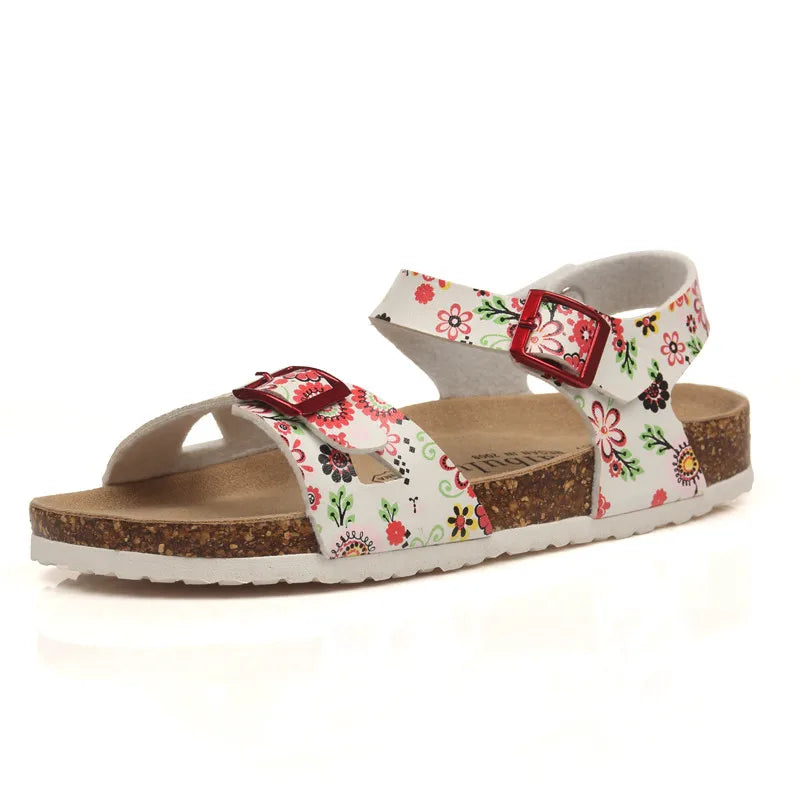 Kavos Soft Footbed Toe Loop Sandals | Women’s Leather Slides