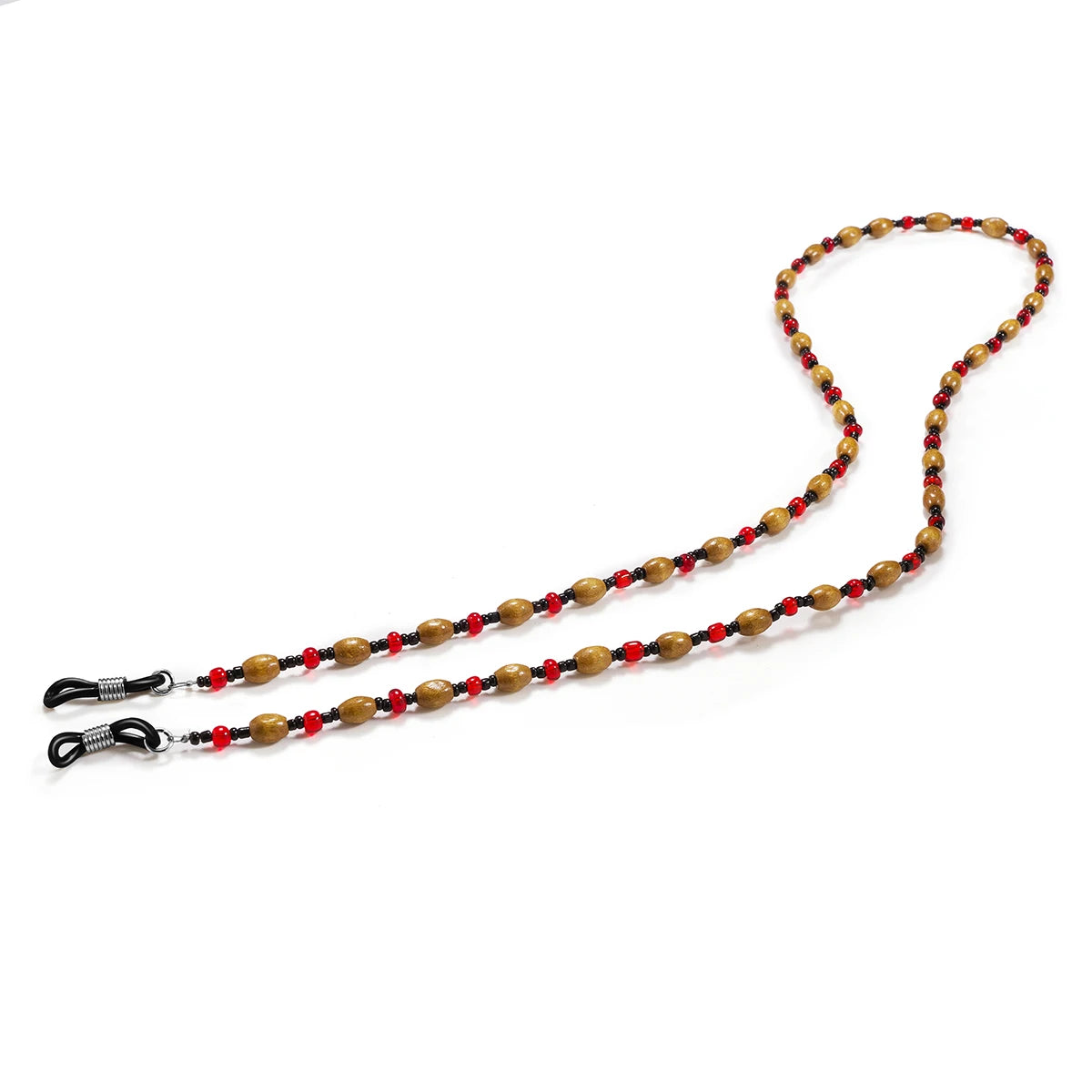 Sunglasses Chain Beadchain Redwwod