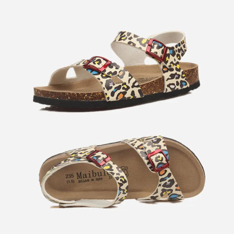 Kavos Soft Footbed Toe Loop Sandals | Women’s Leather Slides