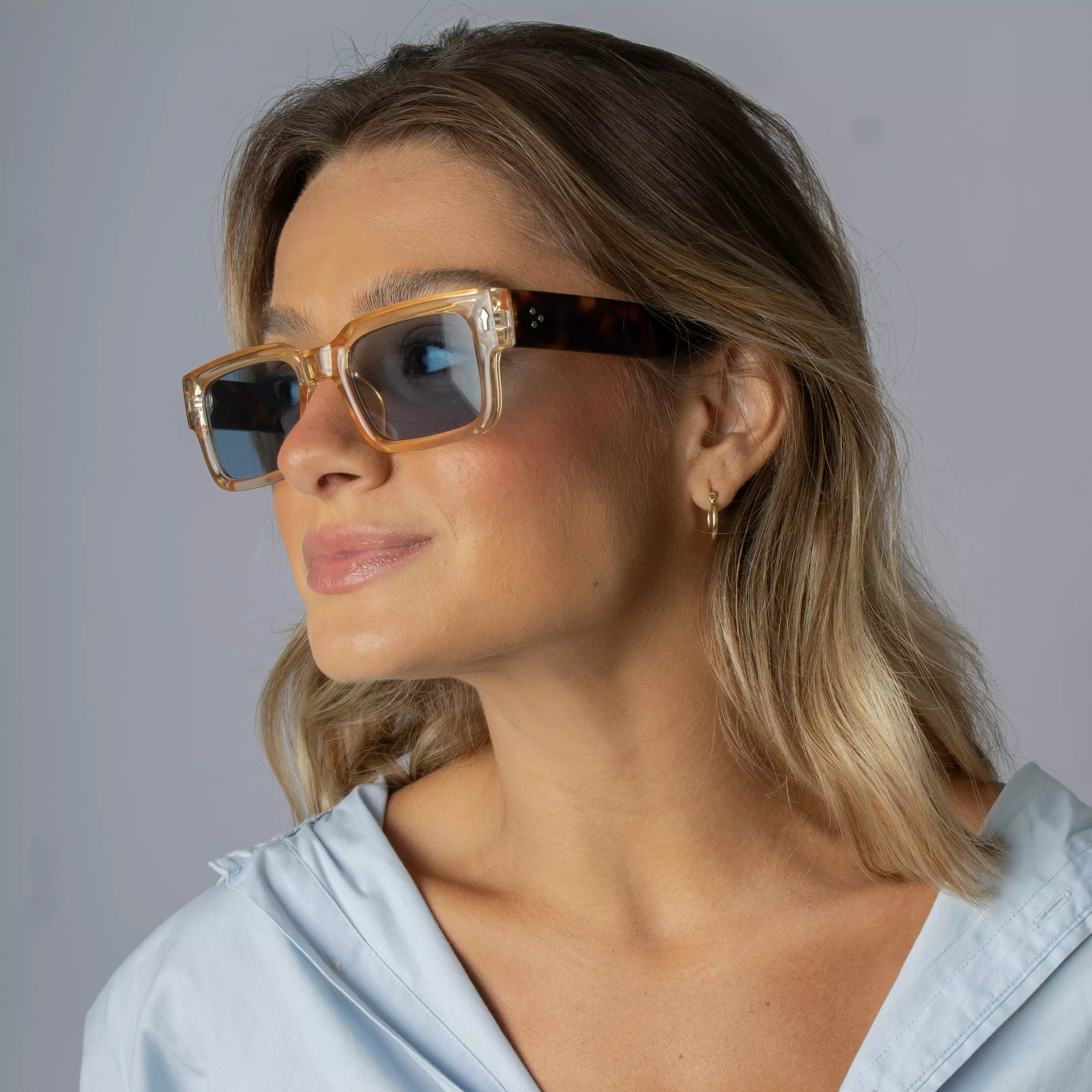 Rectangular Unisex Sunglasses Luna