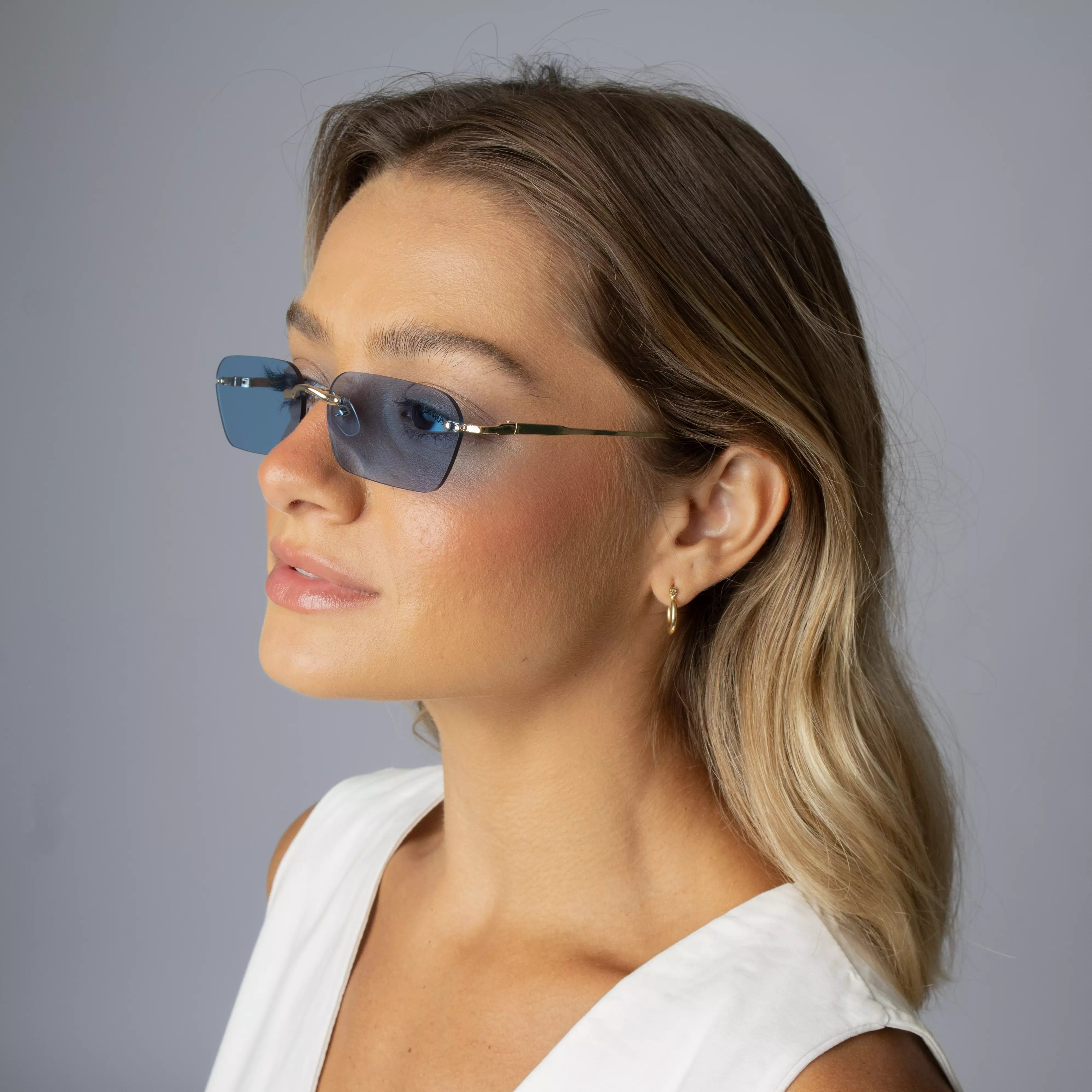 Rectangular Sunglasses Unisex Portofino