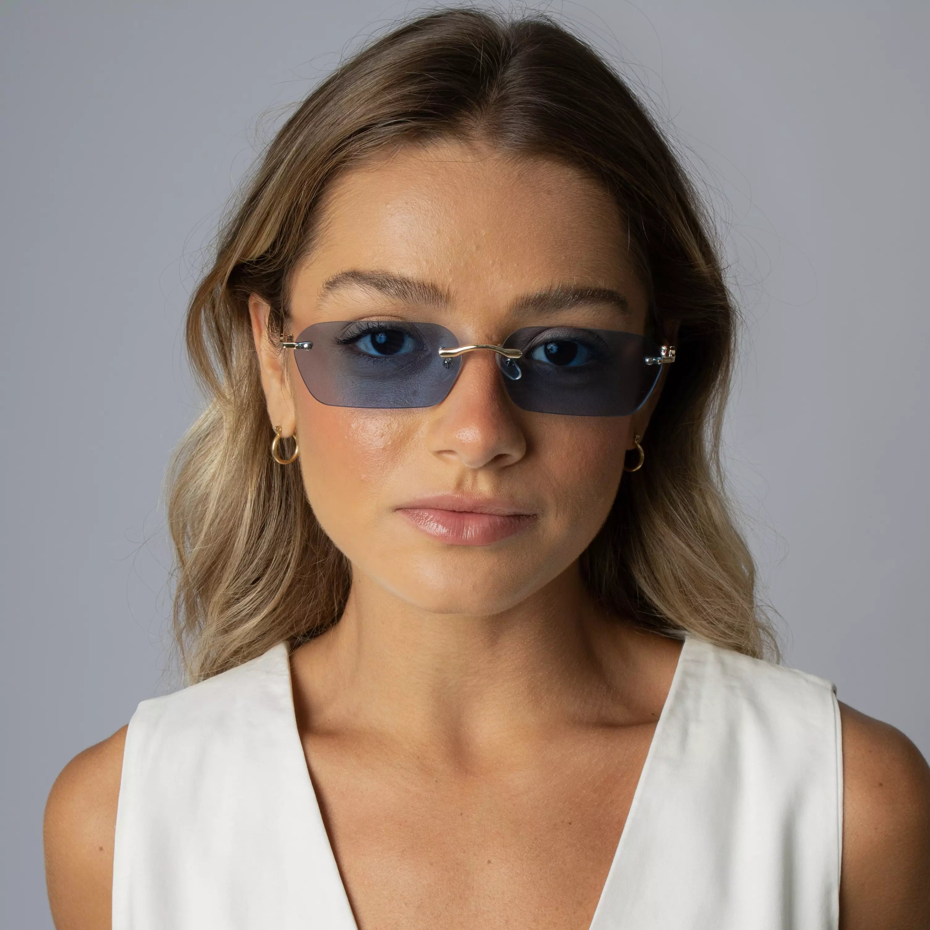 Rectangular Sunglasses Unisex Portofino