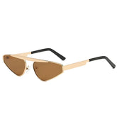 Metal Sunglasses Lu, unisex, kavos, side