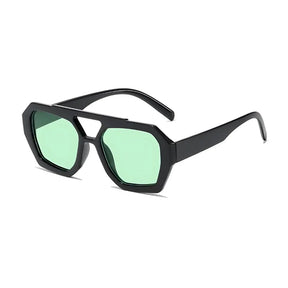 Acetate Sunglasses Sardenha, Kavos, black and green