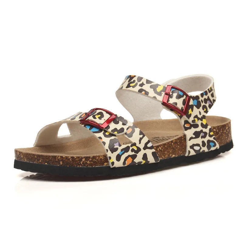 Women’s Birkenstock Leather Sandals – Toe Loop, Adjustable & Soft-Footbed