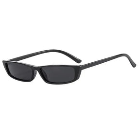 Rectangular Sunglasses Mallorca, unisex, side, black