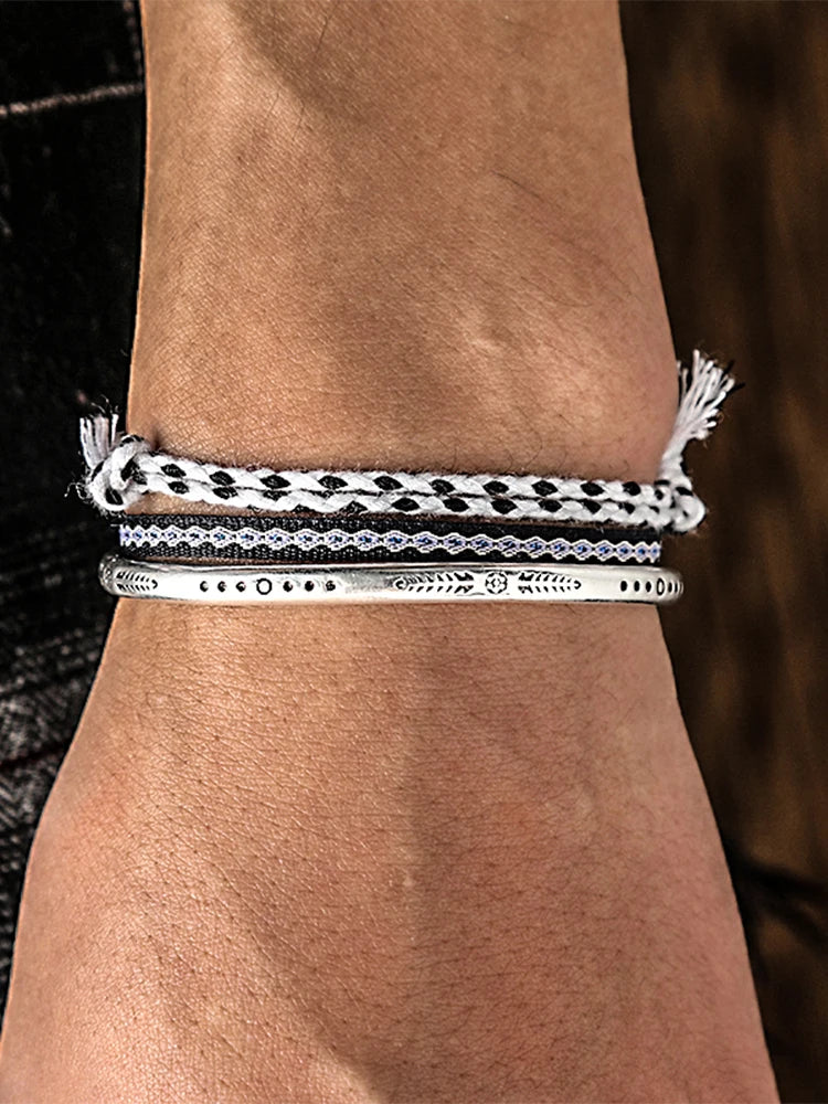 MEN'S PISA BRACELET 925 SILVER