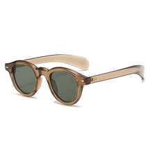 Round Sunglasses Rimini, women and men sunglasses, side, tea