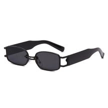 Rectangular Sunglasses Unisex Roma, kavos, side, black