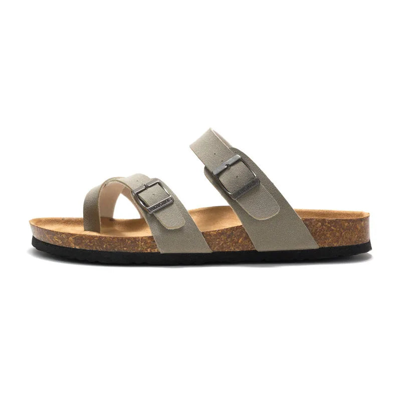 Women’s Birkenstock Suede Leather Cross Strap Sandals
