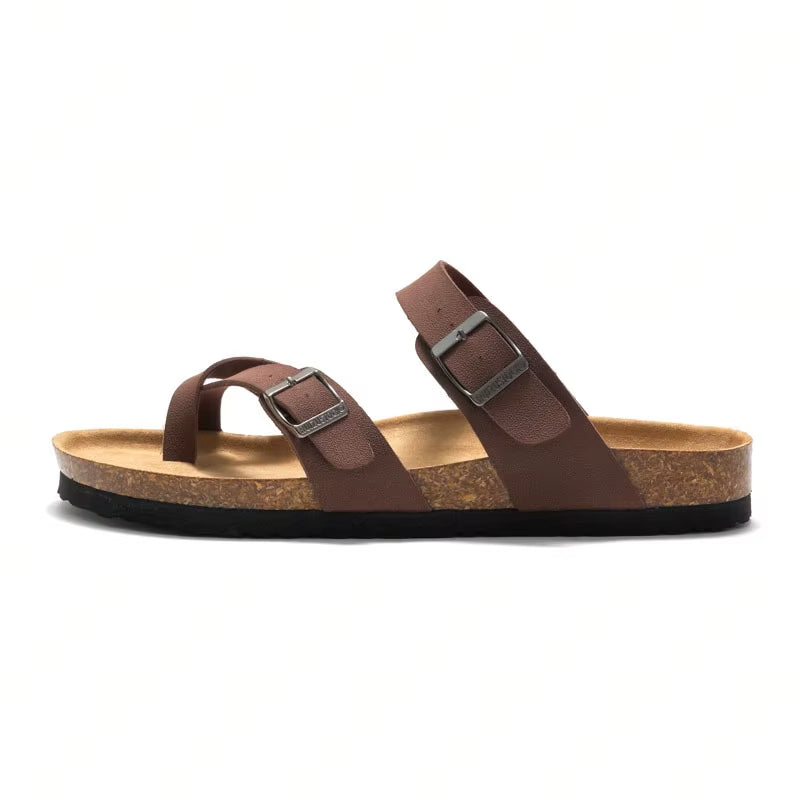Women’s Birkenstock Suede Leather Cross Strap Sandals