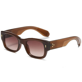 Sunglasses Unisex Sun, women and men sunglasses, side, brown