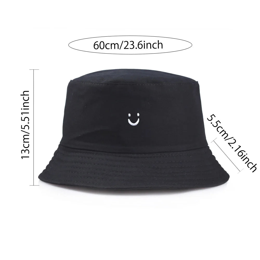 SMILE BUCKET HAT COTTON UNISEX KAVOS