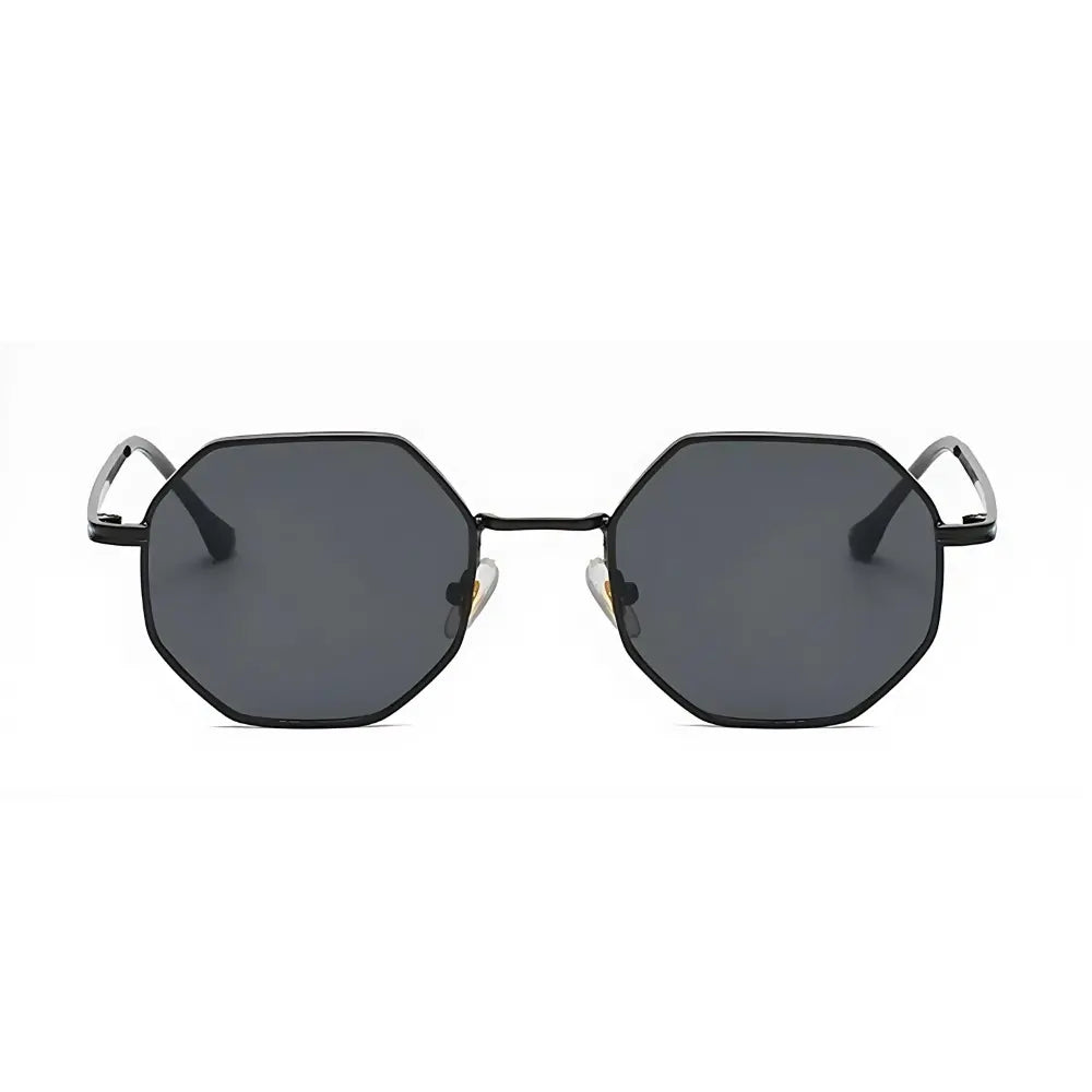 Hexagonal Sunglasses Al mare, women sunglasses, front