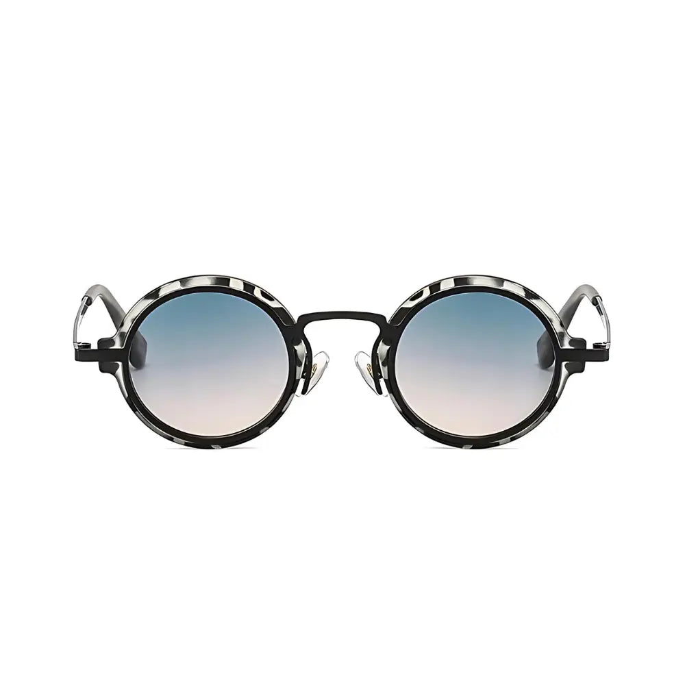 Round Sunglasses Capri, women and men sunglasses, front