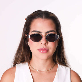 OVAL SUNGLASSES UNISEX SUNSET