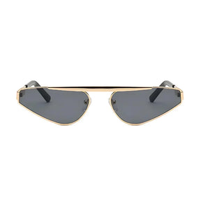 Metal Sunglasses Lu, unisex, kavos, front