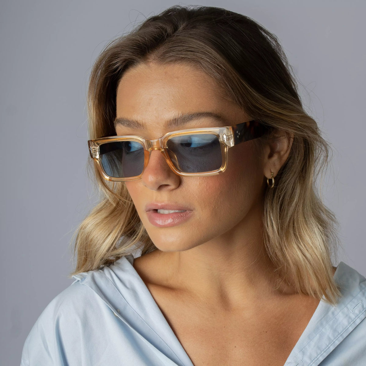 RECTANGULAR SUNGLASSES LUNA