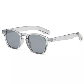 Acetate Sunglasses Cancún, men and women sunglasses, side, grey