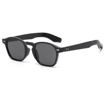 Acetate Sunglasses Cancún, men and women sunglasses, side, black