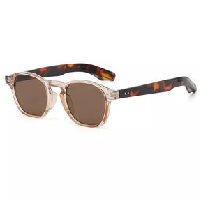 Acetate Sunglasses Cancún, men and women sunglasses, side, turtle and tea lenses