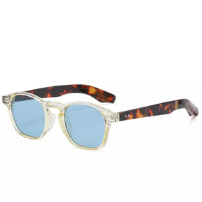 Acetate Sunglasses Cancún, men and women sunglasses, side, turtle