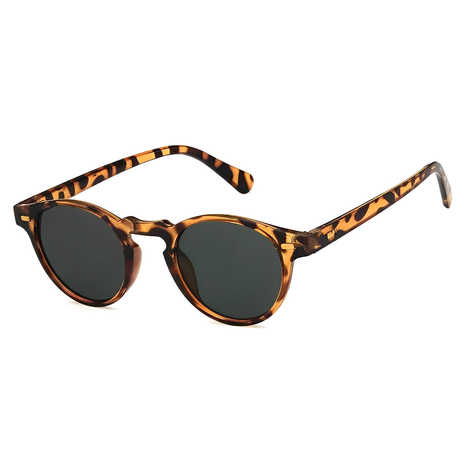 Fashion Sunglasses Unisex Acapulco Acetate - Kavos - Front, side, turtle