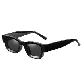 Polarized Sunglasses Trancoso, women and men sunglasses, side, black