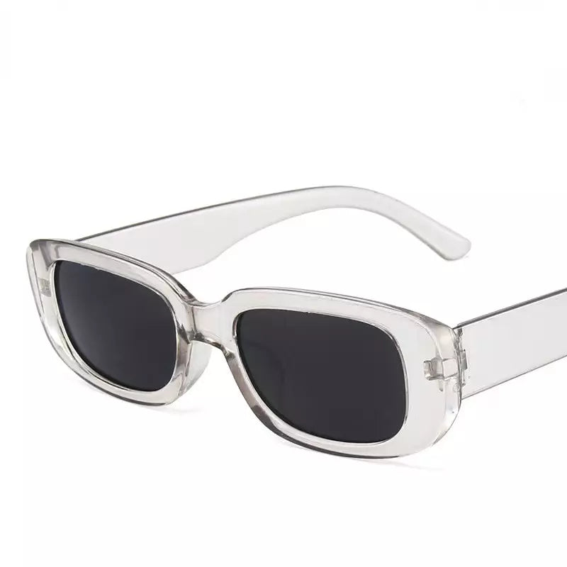 Rectangular Sunglasses Maldivas, men and women sunglasses, side, grey