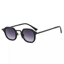 Metal Sunglasses Capri, women and men sunglasses, side, gradient